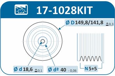 IJS Group 17-1028KIT EAN: 8435398500290.