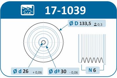 IJS Group 17-1039 EAN: 8435398500436.