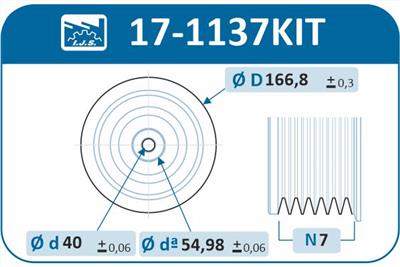 IJS Group 17-1137KIT EAN: 8435398501402.
