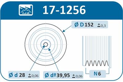 IJS Group 17-1256 EAN: 8435398534820.