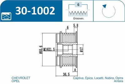 IJS Group 30-1002 EAN: 8435398502294.