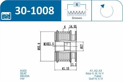 IJS Group 30-1008 EAN: 8435398502355.
