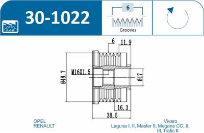 IJS Group 30-1022 EAN: 8435398502492.