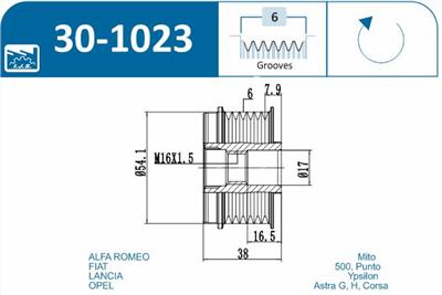 IJS Group 30-1023 EAN: 8435398502508.
