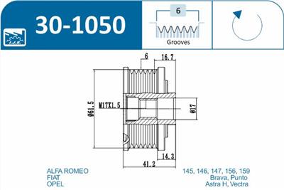 IJS Group 30-1050 EAN: 8435398502775.