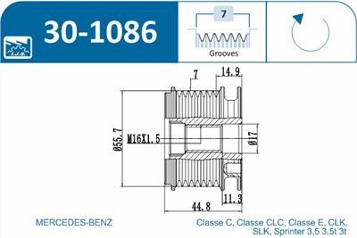 IJS Group 30-1086 EAN: 8435398503130.