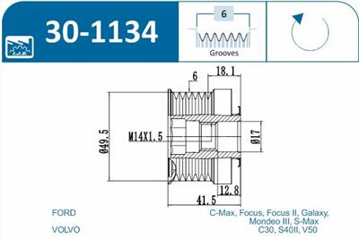 IJS Group 30-1134 EAN: 8435398503611.