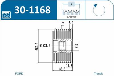 IJS Group 30-1168 EAN: 8435398515881.