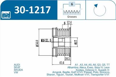 IJS Group 30-1217 EAN: 8435398521950.