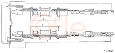 COFLE 11.5855 Číslo výrobce: 92.11.5855.