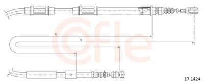 COFLE 17.1424 Číslo výrobce: 92.17.1424.