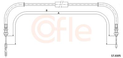 COFLE 17.6105 Číslo výrobce: 92.17.6105.