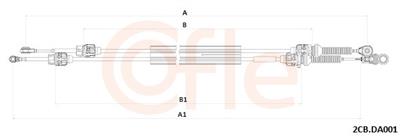 COFLE 2CB.DA001 Číslo výrobce: 92.2CB.DA001.