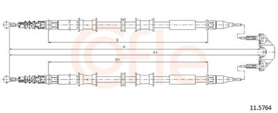 COFLE 92.11.5764 Číslo výrobce: 11.5764.
