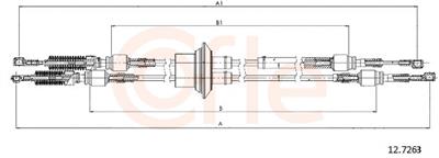 COFLE 92.12.7263 Číslo výrobce: 12.7263.