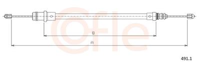 COFLE 92.491.1 Číslo výrobce: 491.1.