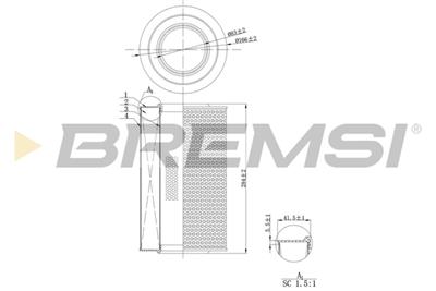 BREMSI FA0128 Číslo výrobce: AA0128. EAN: 8050141074752.