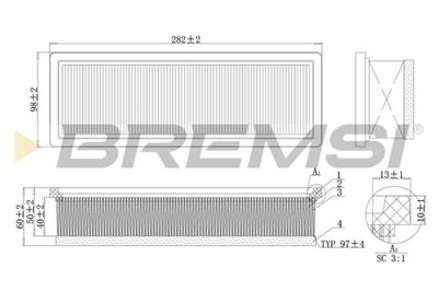 BREMSI FA0220 Číslo výrobce: AA0220. EAN: 8050141074967.