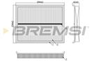 BREMSI FA0618