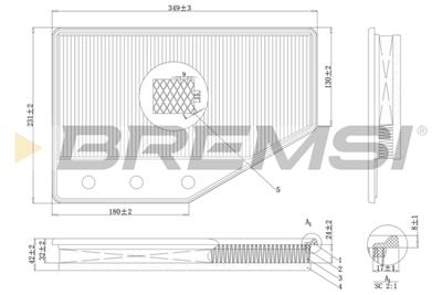 BREMSI FA1085 Číslo výrobce: AA1085. EAN: 8050141076930.