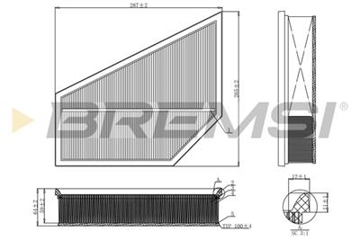 BREMSI FA1215 Číslo výrobce: AA1215. EAN: 8050141078231.