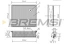 BREMSI FA1253