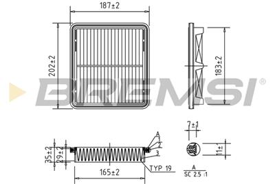 BREMSI FA1257 Číslo výrobce: AA1257. EAN: 8050141078651.