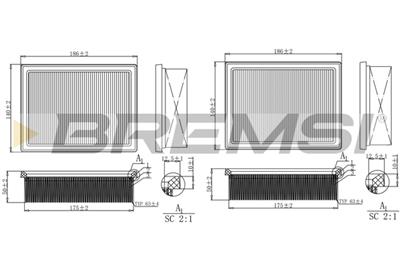 BREMSI FA1270 Číslo výrobce: AA1270. EAN: 8050141078781.