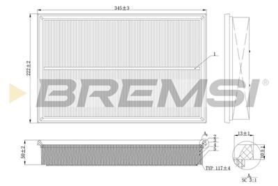 BREMSI FA2138 Číslo výrobce: AA2138. EAN: 8050141082450.