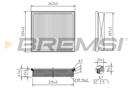 BREMSI FA2581
