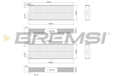 BREMSI FC0071C Číslo výrobce: AB0071C. EAN: 8050141084409.