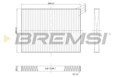 BREMSI FC0084C Číslo výrobce: AB0084C. EAN: 8050141084652.