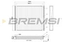 BREMSI FC0107A