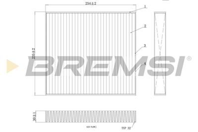 BREMSI FC0177C Číslo výrobce: AB0177C. EAN: 8050141085178.