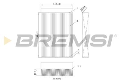 BREMSI FC0435 Číslo výrobce: AB0435. EAN: 8050141085758.