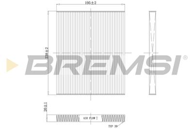 BREMSI FC0451 Číslo výrobce: AB0451. EAN: 8050141085963.
