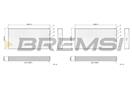 BREMSI FC0859