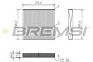 BREMSI FC0905