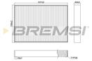 BREMSI FC0952A