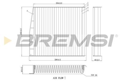 BREMSI FC0976C Číslo výrobce: AB0976C. EAN: 8050141087882.