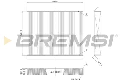 BREMSI FC0978 Číslo výrobce: AB0978. EAN: 8050141087899.
