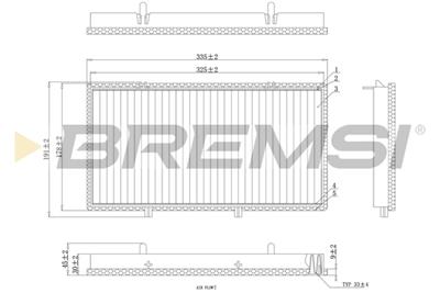 BREMSI FC0998 Číslo výrobce: AB0998. EAN: 8050141088070.