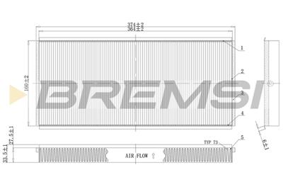 BREMSI FC1335 Číslo výrobce: AB1335. EAN: 8050141088346.