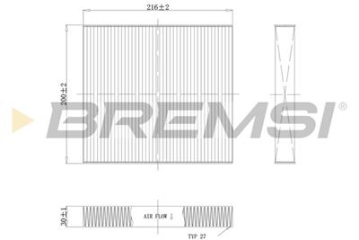 BREMSI FC1341C Číslo výrobce: AB1341C. EAN: 8050141088445.