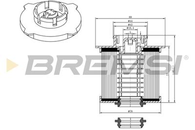 BREMSI FE0042 Číslo výrobce: SE0042. EAN: 8050141089381.