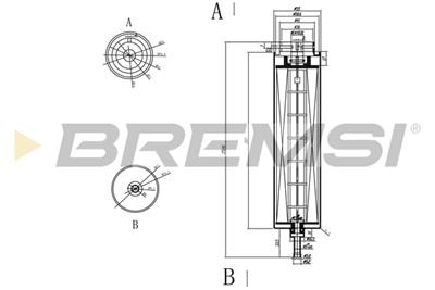 BREMSI FE0051 Číslo výrobce: SE0051. EAN: 8050141089473.