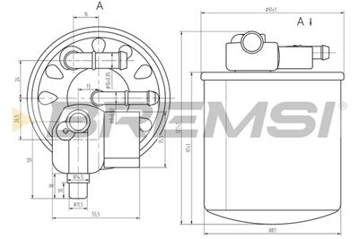 BREMSI FE0056 Číslo výrobce: SE0056. EAN: 8050141089527.