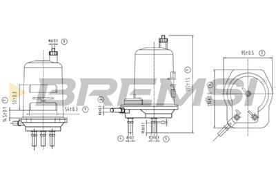 BREMSI FE0060 Číslo výrobce: SE0060. EAN: 8050141089565.