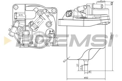 BREMSI FE0222 Číslo výrobce: SE0222. EAN: 8050141089800.