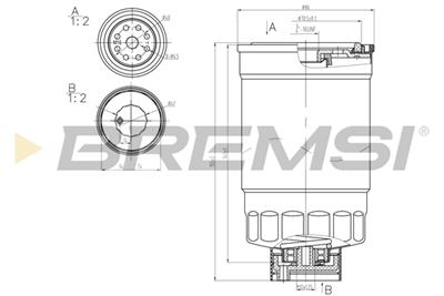 BREMSI FE0348 Číslo výrobce: SE0348. EAN: 8050141090073.